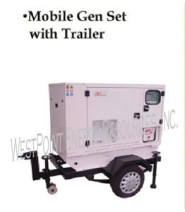 Mobile genset with trailer Genset Philippines - Westpoint Energy Resources